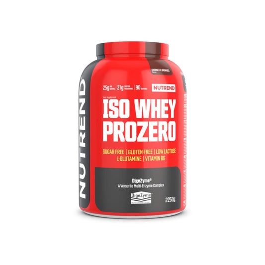 Nutrend Iso Whey Prozero - Chocolate Thunder