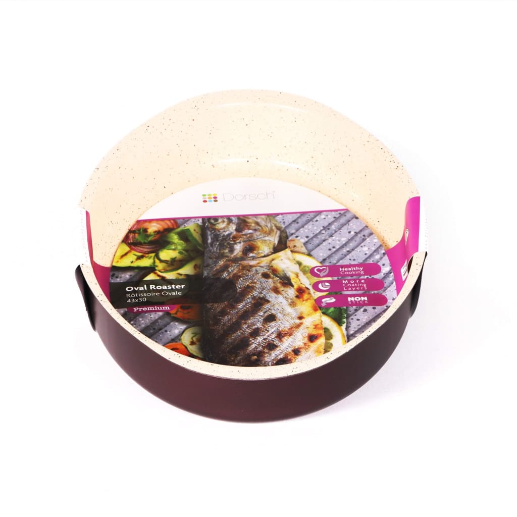 Premium Oval Roasting Pan-Royal Brands Co-