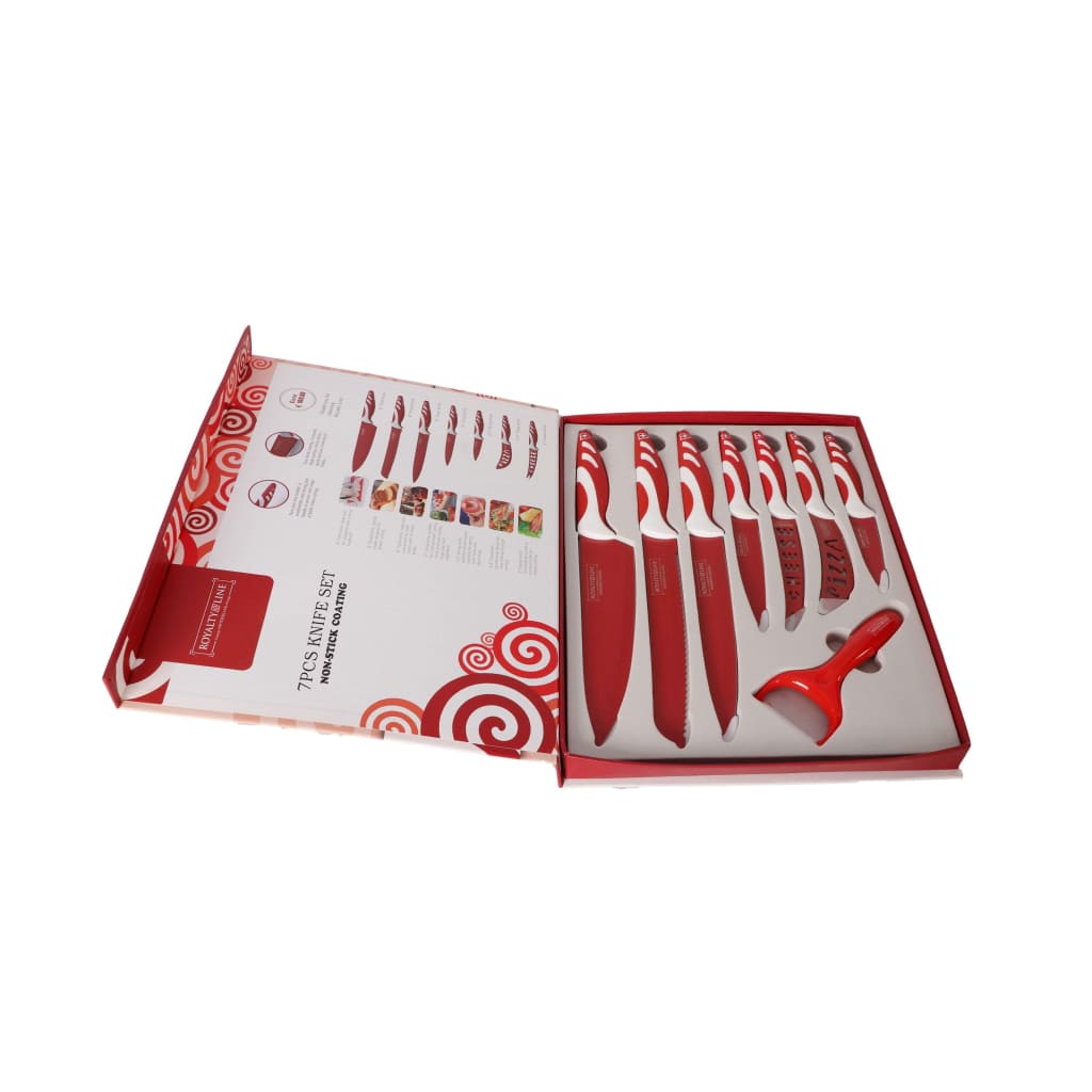 Royalty Line Kitchen Knife Set 7 Pieces Model-Royal Brands Co-