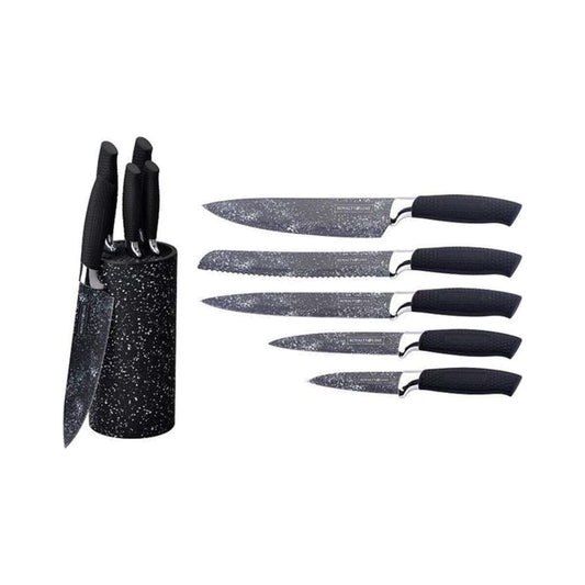 Royalty Line - Knife set 6 pieces w Stand-Royal Brands Co-