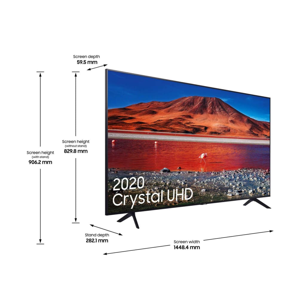 Samsung TV UHD Crystal Display 65" TU-7100-Royal Brands Co-Samsung,TVs
