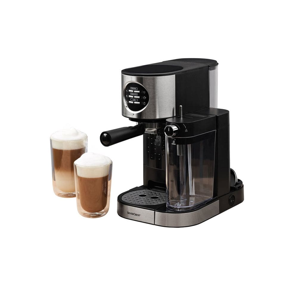 Silver Crest Espresso Machine Coffee Maker Scecm95