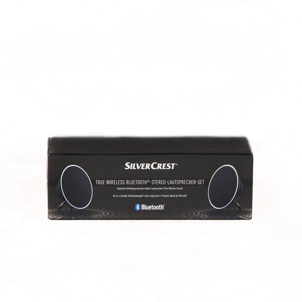 SILVERCREST ® Stereo Speaker Set True Wireless Bluetooth-Royal Brands Co-