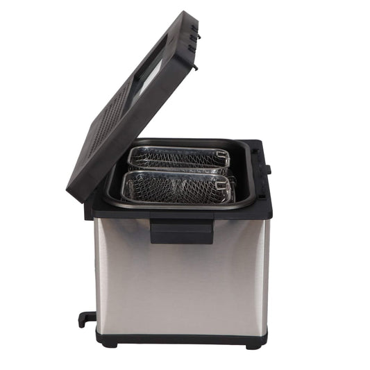 SilverCrest Stainless Steel Deep Fryer-Royal Brands Co-