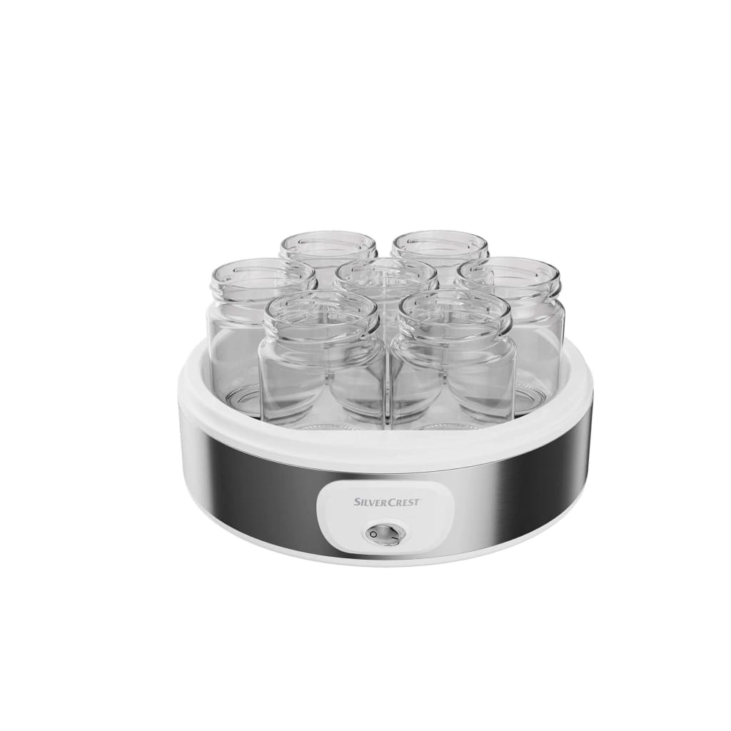 Silvercrest Yoghurt Maker with 7 Glasses-Royal Brands Co-