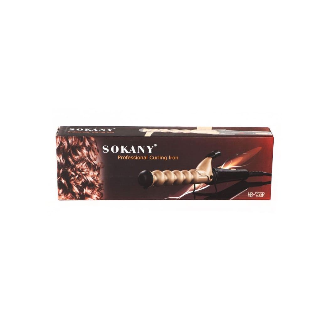 Sokany Professional Hair Curler (HB-753R)-Royal Brands Co-