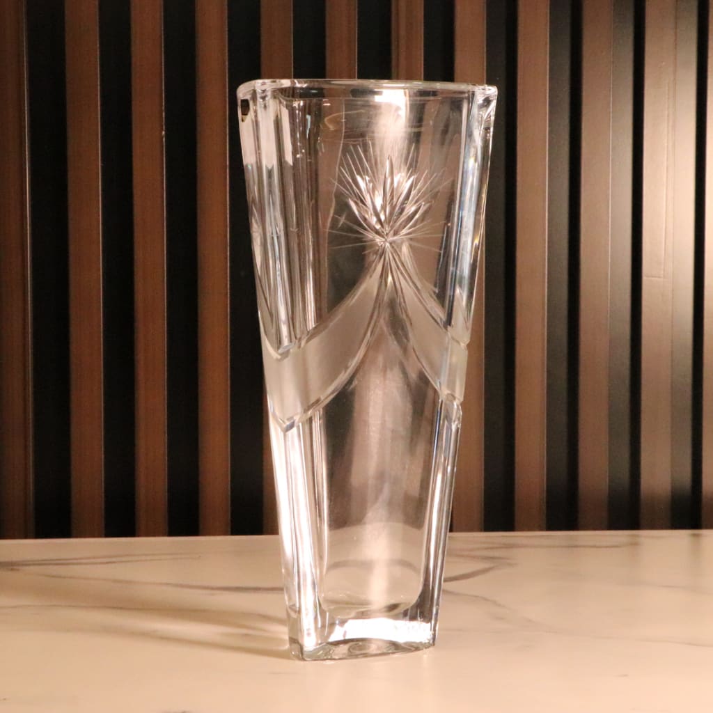 Transparent Triangle V2 Vase [Crystal]