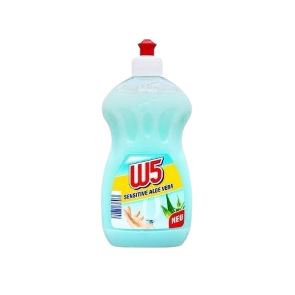 W5 Washing Up Liquid 500ml - Aloe Vera