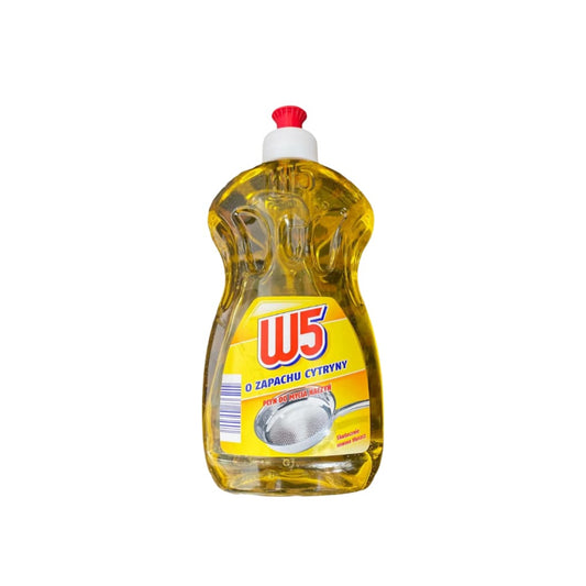 W5 Washing Up Liquid 500ml - Original Lemon