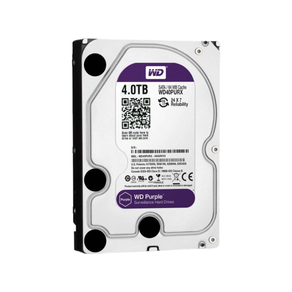 Western Digital Purple 4TB Surveillance Hard Disk Drive