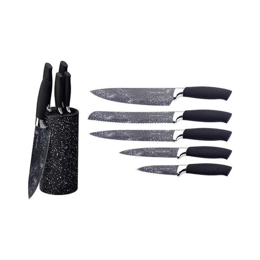 Royalty Line - Knife set 6 pieces w Stand-Royal Brands Co-