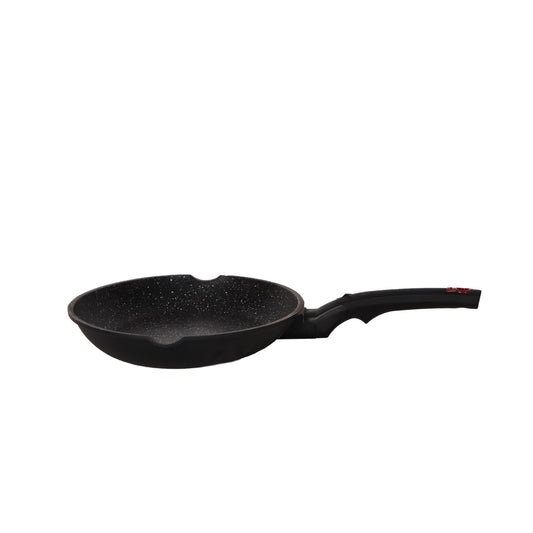 Bergner Black - Frying pans pressed aluminum black suitable for induction-Royal Brands Co-