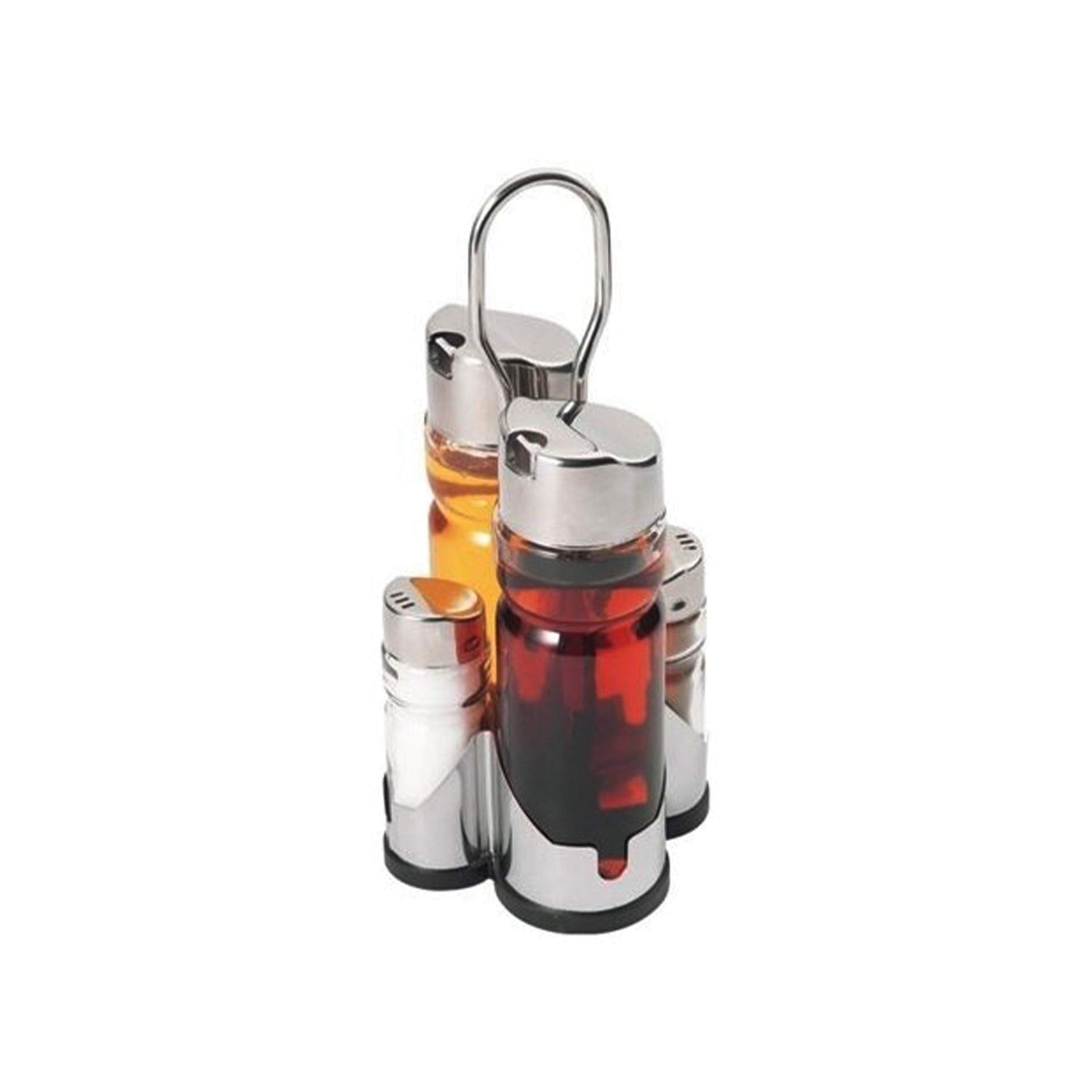 Kaiserhoff Set of Spice Jars - Salt, Pepper, Oil and Vinegar-Royal Brands Co-