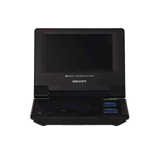 Scott DPX i799 HTV Portable DVD Player 7" 16/9 mpeg4 Xvid Freeview Tuner-Royal Brands Co-