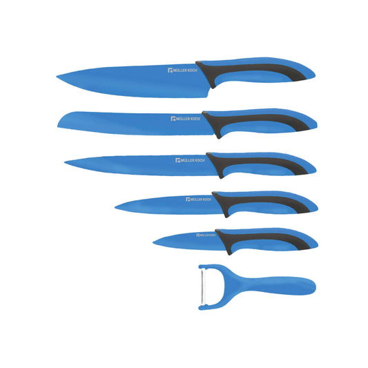 Muller Koch 6 Pcs Non-Stick Coating Knife Set-Royal Brands Co-