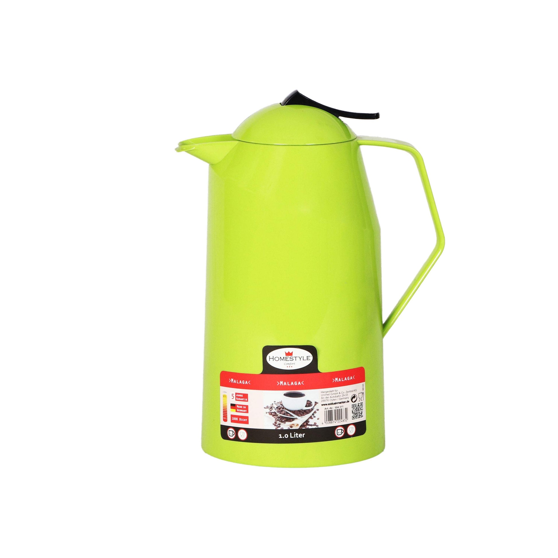 HOMESTYLE Comfort 1L Green Vacuum Jug-Royal Brands Co-