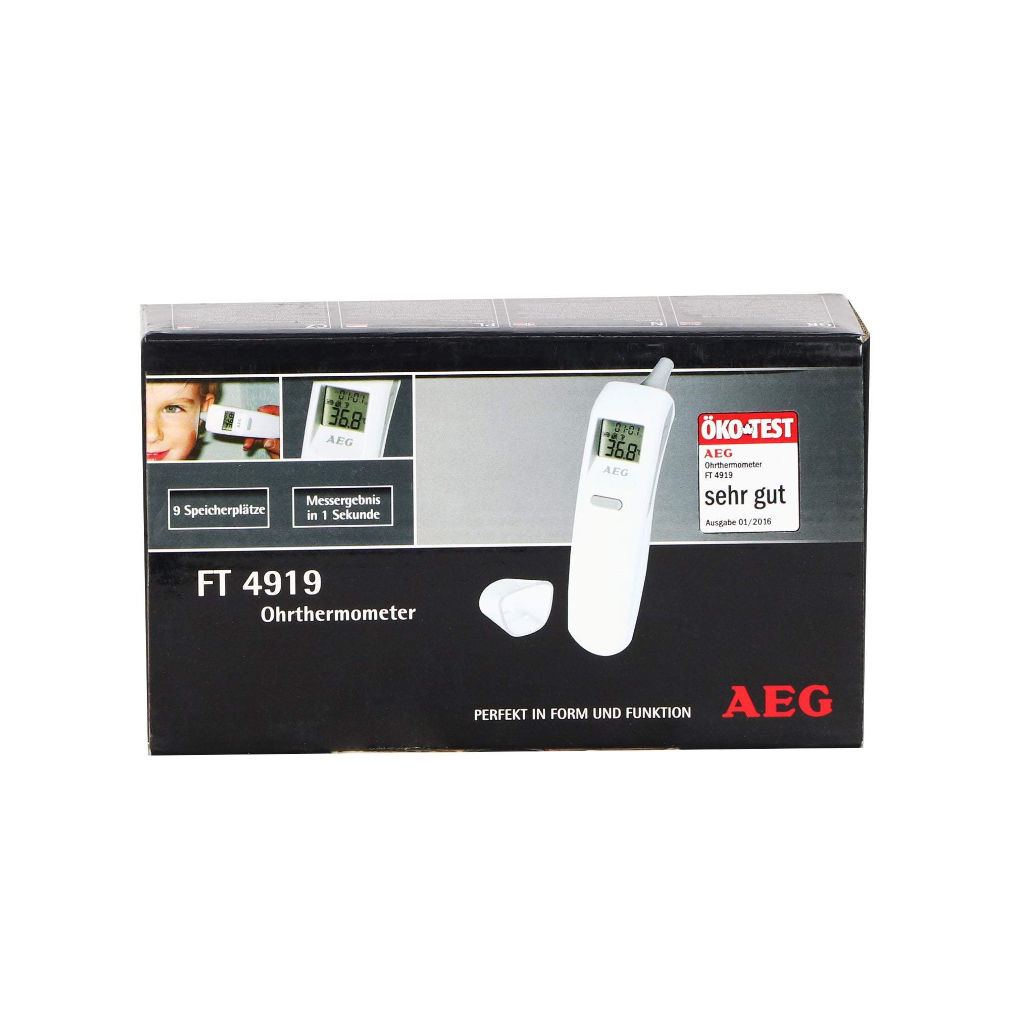 AEG IR fever thermometer Incl. fever alarm-Royal Brands Co-