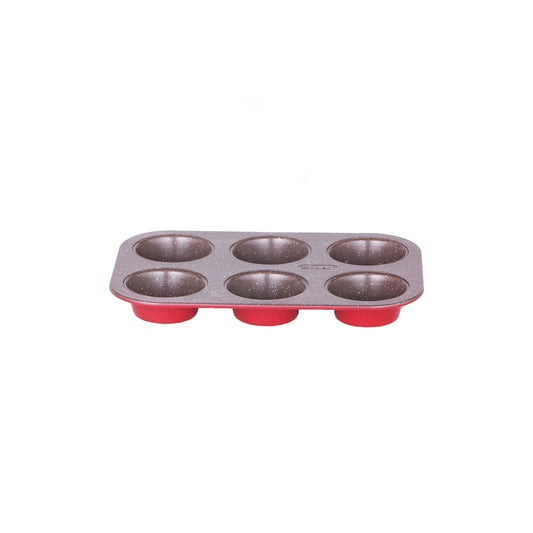 Non-Stick Muffin Pan 6 cups-Royal Brands Co-