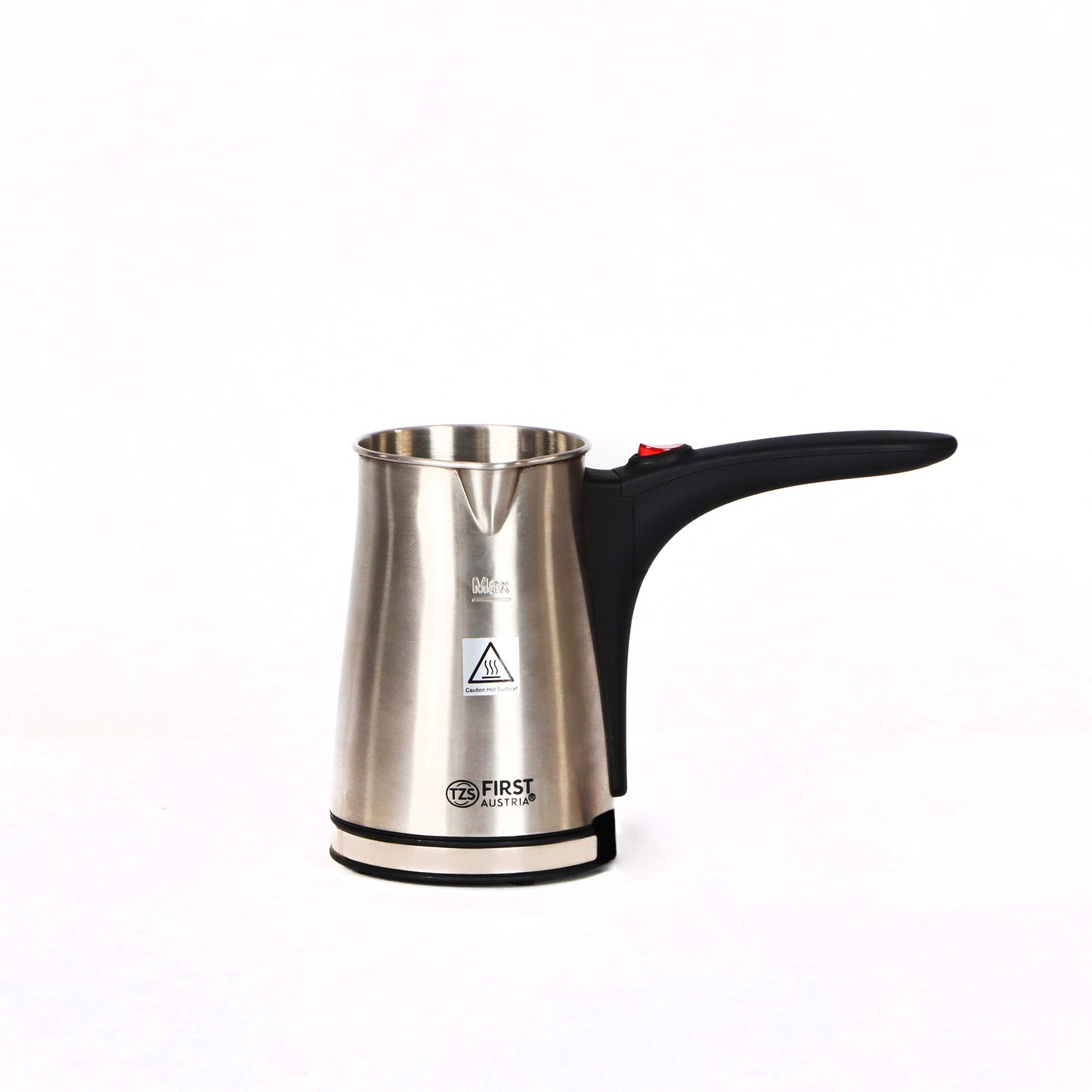 TZS First Austria Stainless steel Greek Coffee Maker 350 ml 800 W 360°-Royal Brands Co-