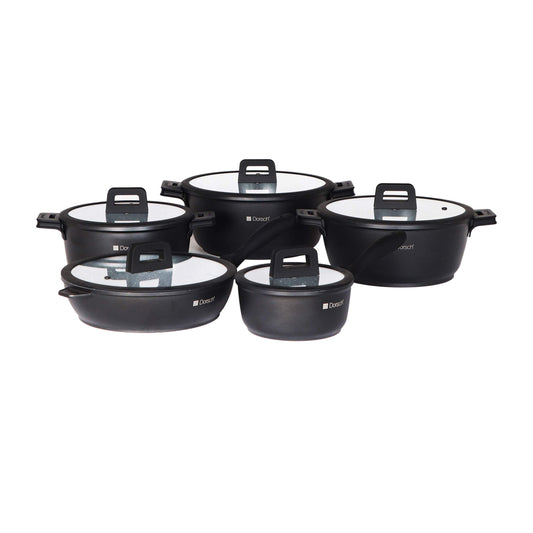 Lifetime Ceramic Cookware Set – 5 Pcs-Royal Brands Co-