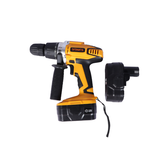 Browns 18V Cordless With Case / Yellow