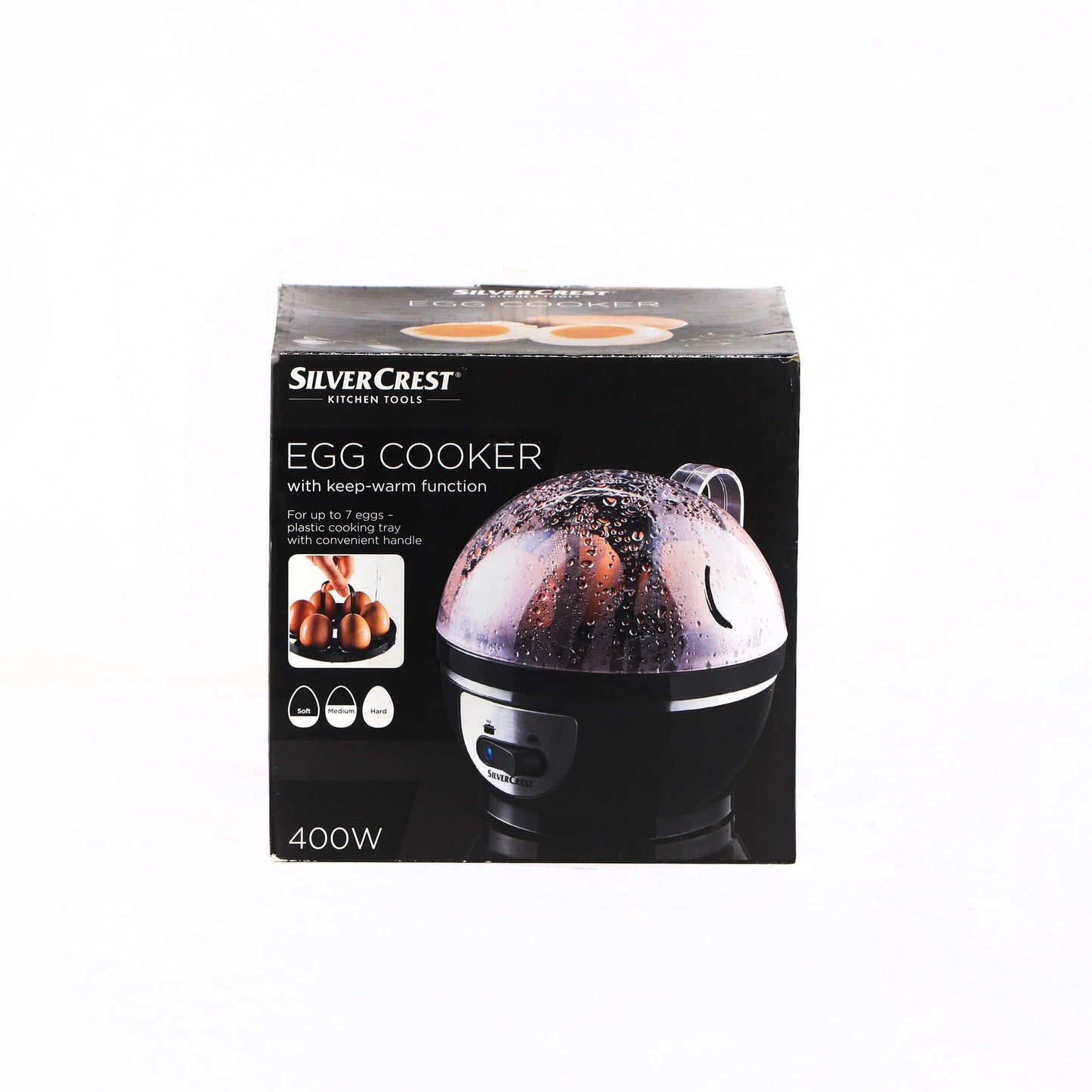 Silvercrest Egg Cooker Black 400 W-Royal Brands Co-