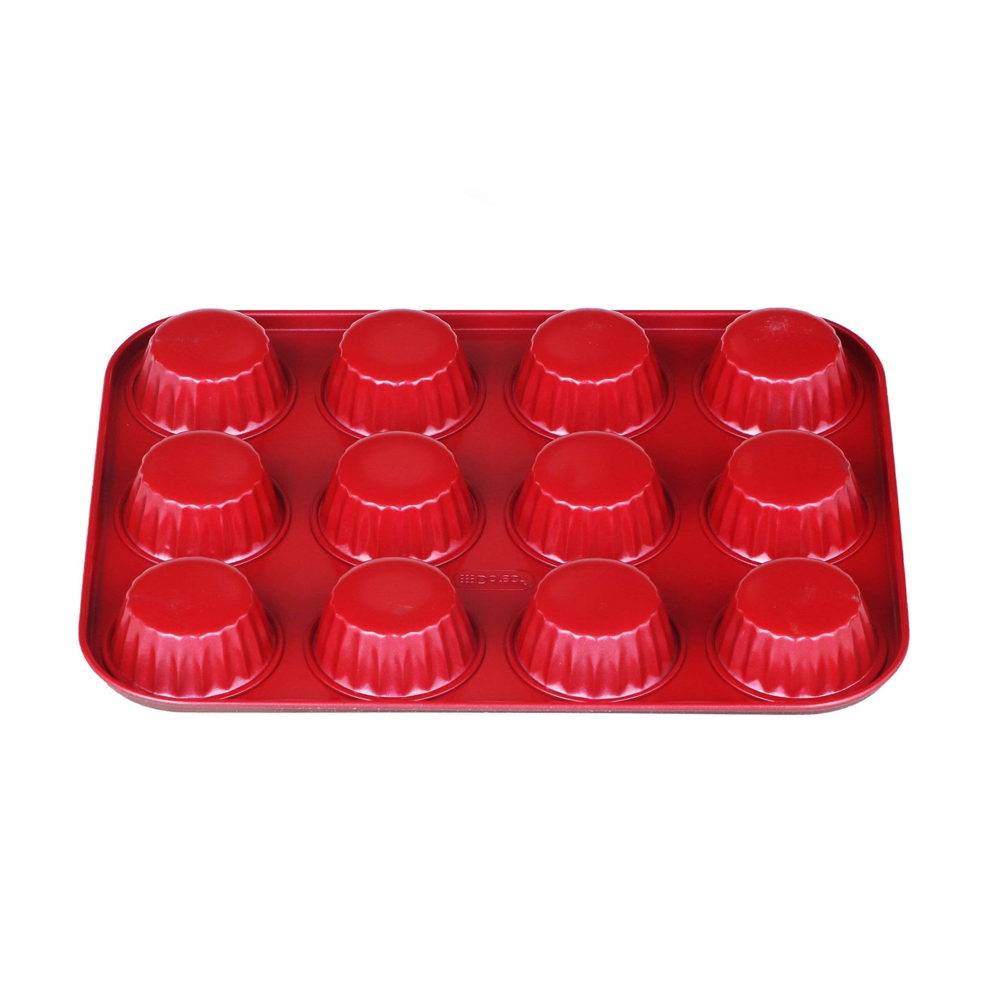 Striped Muffin Pan 12 cups-Royal Brands Co-
