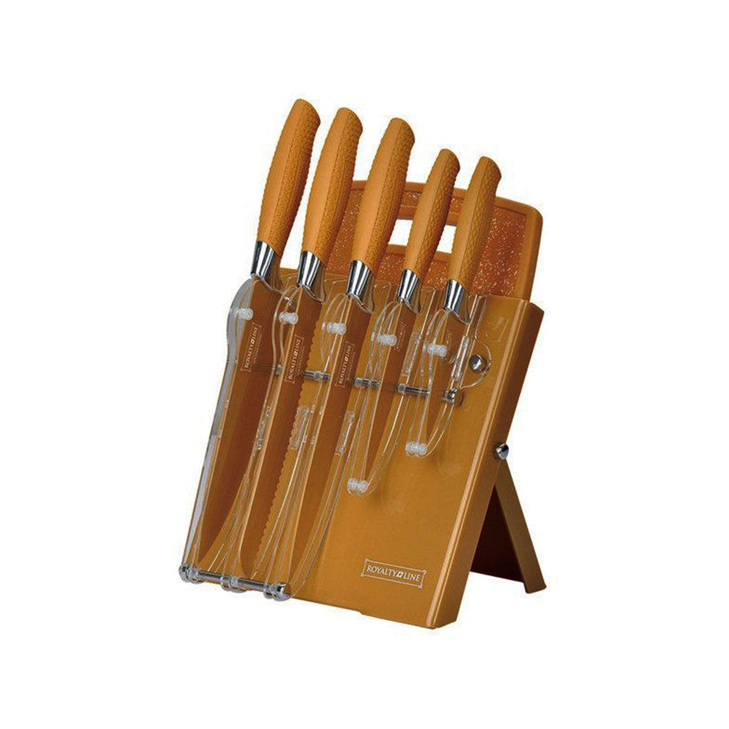 Royalty Line Set of knives 7 pcs with Support Base-Royal Brands Co-