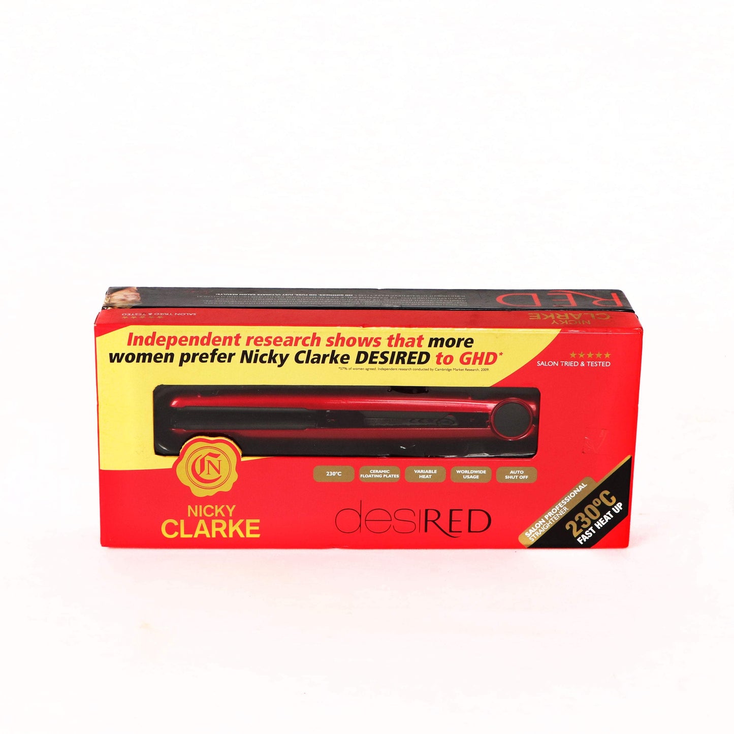 Nicky Clarke Desired Hair Straightener 230C-Royal Brands Co-