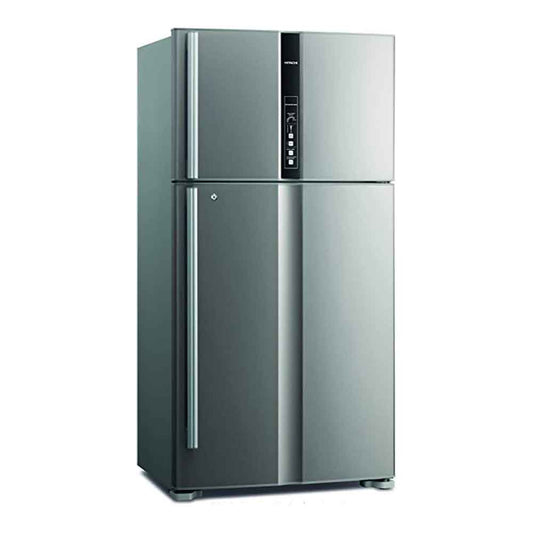 Hitachi 820 L Top Mount Refrigerator, Brilliant Silver/ RV820PUK1KBSL