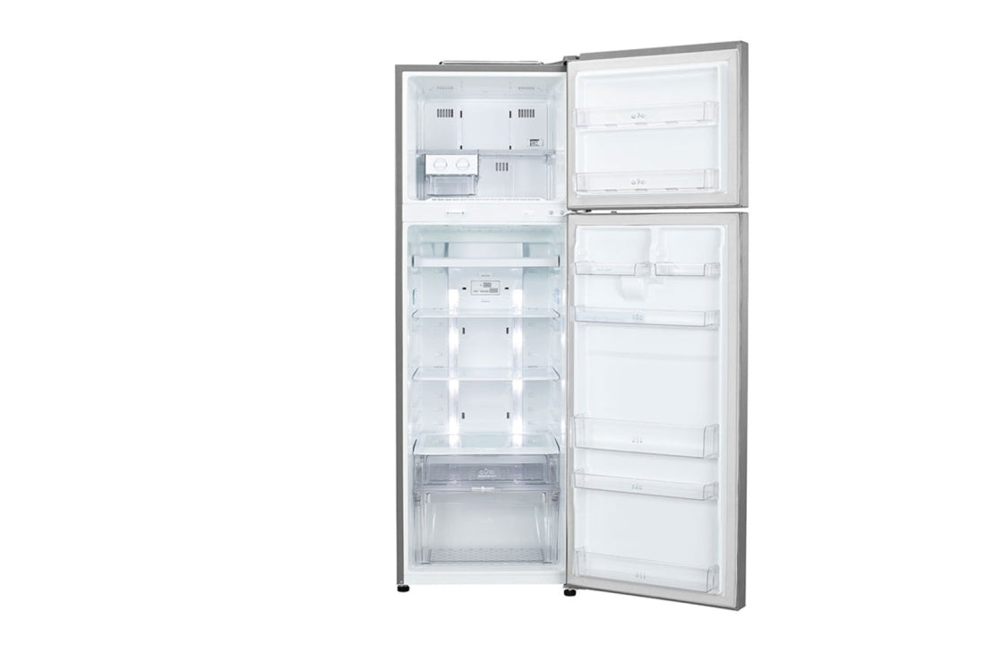 LG 308 L top-freezer refrigerator with chilled door, LINEAR Cooling™ and HygieneFresh+™