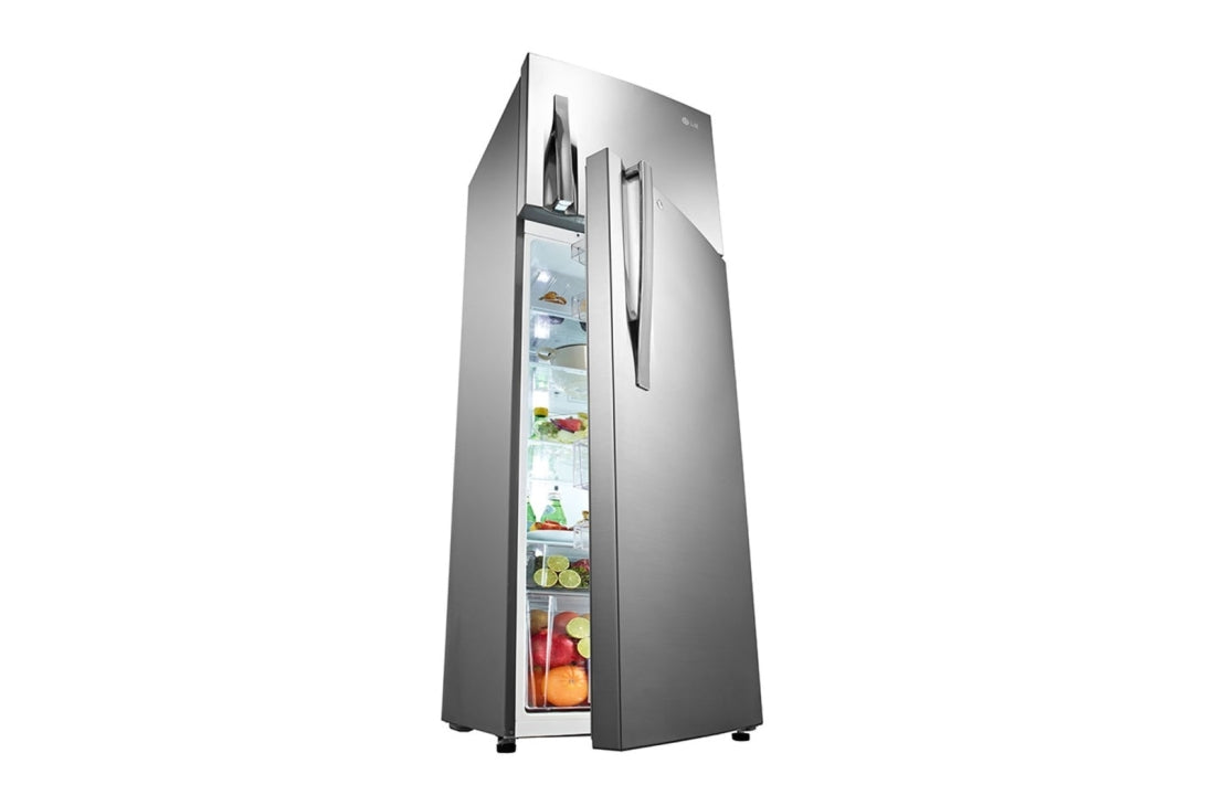 LG 308 L top-freezer refrigerator with chilled door, LINEAR Cooling™ and HygieneFresh+™